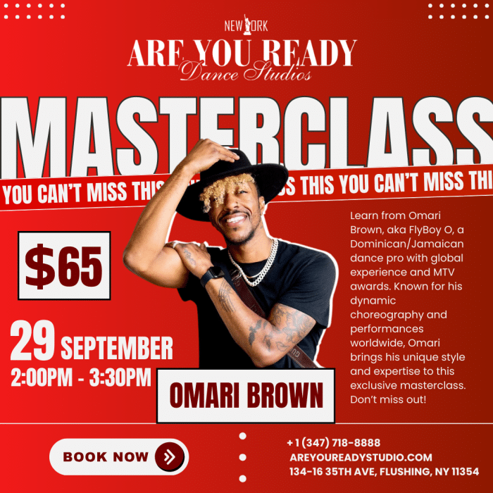 Omari Brown - Masterclasses